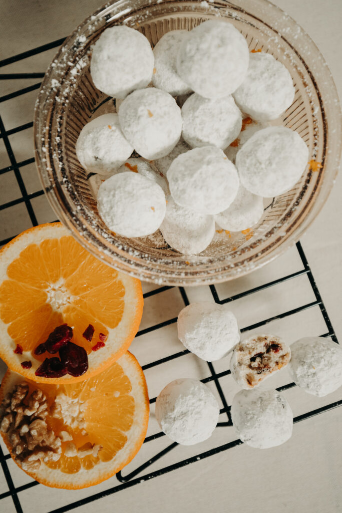 cranberry citrus poppers