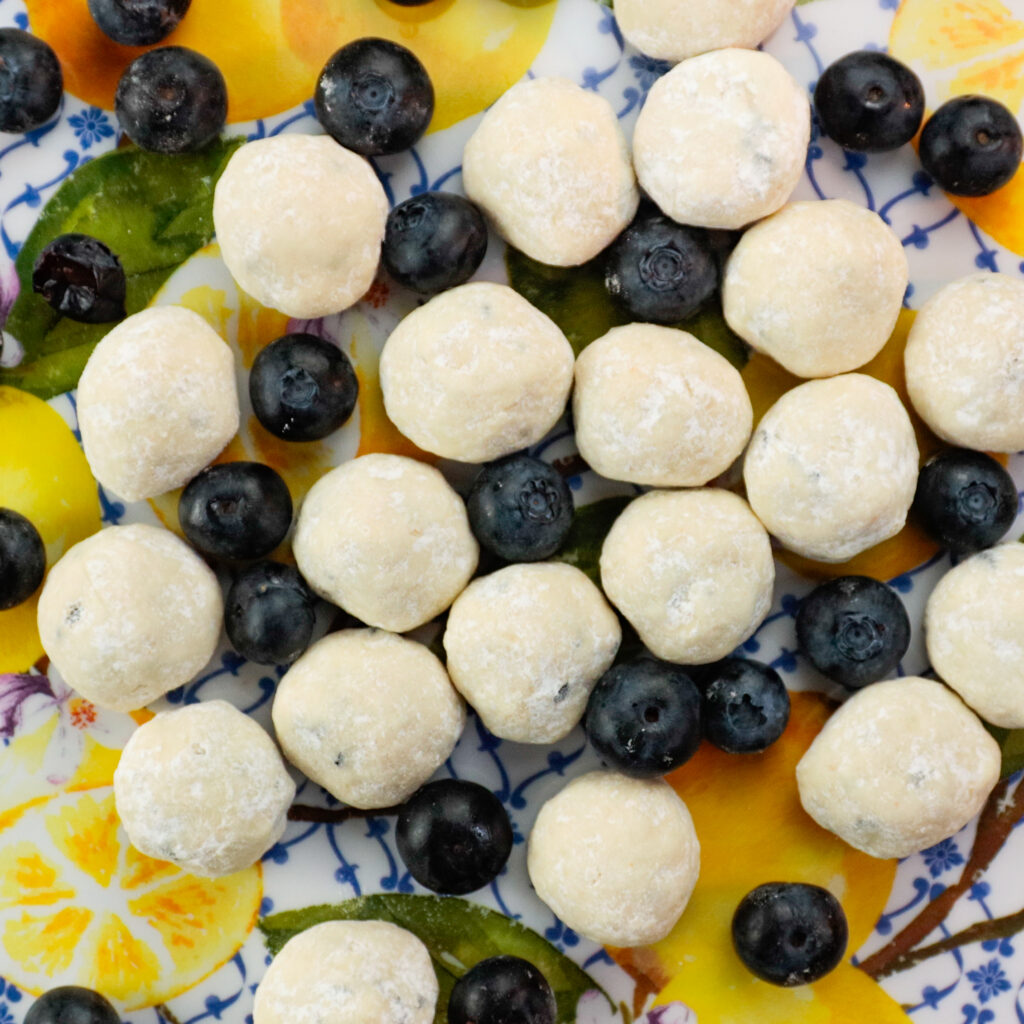 Lemon Blueberry Poppers